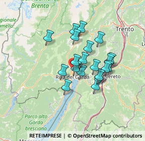 Mappa Via Nuova, 38066 Riva del Garda TN, Italia (10.425)