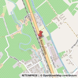 Mappa Via Risorgimento, 21-23, 31020 San Vendemiano, Treviso (Veneto)