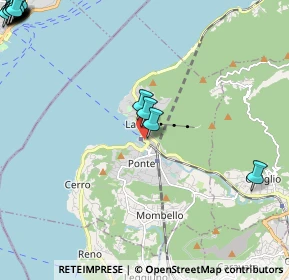 Mappa Via Gaggetto, 21014 Laveno-Mombello VA, Italia (3.9895)