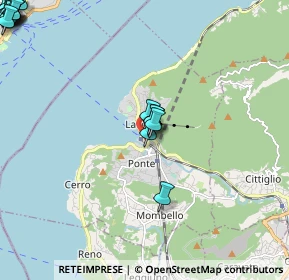 Mappa Via Gaggetto, 21014 Laveno-Mombello VA, Italia (3.473)