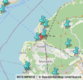 Mappa Via Gaggetto, 21014 Laveno-Mombello VA, Italia (3.309)