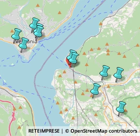 Mappa Via Gaggetto, 21014 Laveno-Mombello VA, Italia (4.44364)