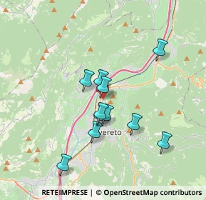 Mappa Via XIII Settembre, 38068 Rovereto TN, Italia (2.96818)