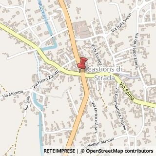 Mappa Via Pordenone,  8, 33050 Castions di Strada, Udine (Friuli-Venezia Giulia)