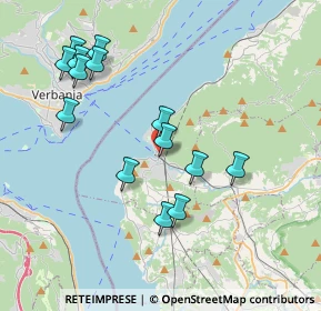 Mappa Via Marconi, 21014 Laveno-Mombello VA, Italia (3.865)