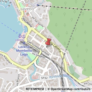 Mappa Via Marconi, 9, 21014 Laveno-Mombello, Varese (Lombardia)