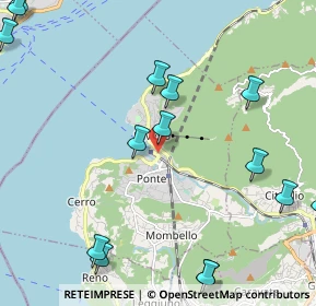 Mappa Piazza Vittorio Veneto, 21014 Laveno-Mombello VA, Italia (3.323)