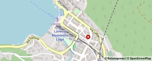 Mappa Laveno-Mombello
