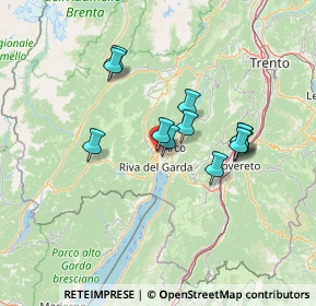 Mappa Via Venezia, 38066 Riva del Garda TN, Italia (11.1025)