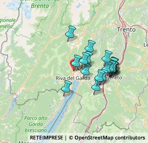 Mappa Via Venezia, 38066 Riva del Garda TN, Italia (11.396)