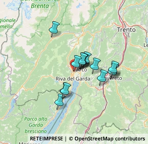 Mappa Via Venezia, 38066 Riva del Garda TN, Italia (9.32133)