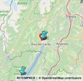 Mappa Via Venezia, 38066 Riva del Garda TN, Italia (35.59941)