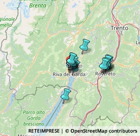 Mappa Via Venezia, 38066 Riva del Garda TN, Italia (7.92389)