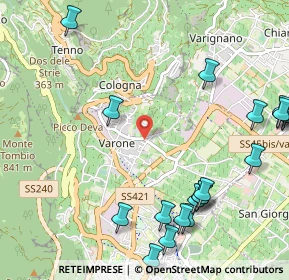 Mappa Via Venezia, 38066 Riva del Garda TN, Italia (1.426)