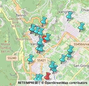 Mappa Via Venezia, 38066 Riva del Garda TN, Italia (1.0005)