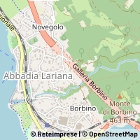 Mapa Abbadia Lariana