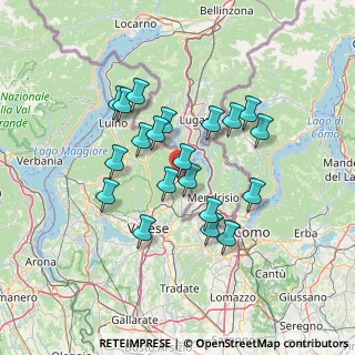 Mappa 21050 Porto Ceresio VA, Italia (11.7795)