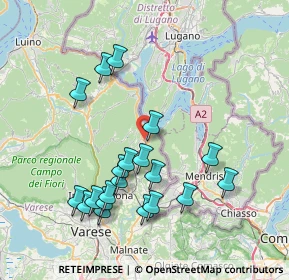 Mappa 21050 Porto Ceresio VA, Italia (7.819)