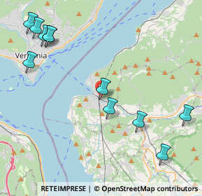 Mappa Via Varese, 21014 Laveno-Mombello VA, Italia (5.15)