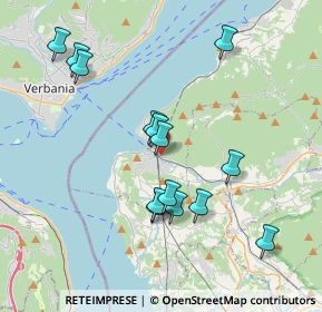 Mappa Via Varese, 21014 Laveno-Mombello VA, Italia (3.66714)