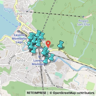 Mappa Via Varese, 21014 Laveno-Mombello VA, Italia (0.32857)
