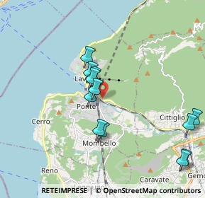 Mappa Via Varese, 21014 Laveno-Mombello VA, Italia (1.88917)