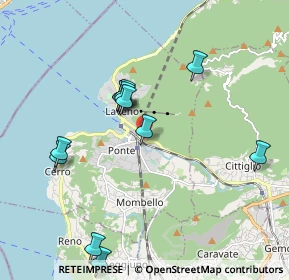 Mappa Via Varese, 21014 Laveno-Mombello VA, Italia (1.8925)