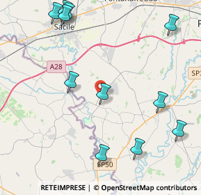 Mappa Via Ungaresca di Brugnera, 33070 Brugnera PN, Italia (5.21818)