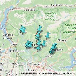 Mappa Via Portiera, 24015 San Giovanni bianco BG, Italia (12.367)