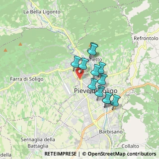 Mappa Via Pio X, 31053 Pieve di Soligo TV, Italia (1.26583)