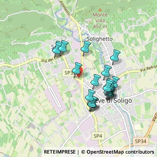 Mappa Via Pio X, 31053 Pieve di Soligo TV, Italia (0.8275)