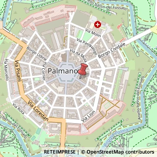 Mappa Contrada Contarini, 4, 33057 Palmanova, Udine (Friuli-Venezia Giulia)