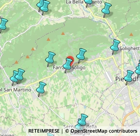 Mappa Farra Di Soligo, 31010 Farra di Soligo TV, Italia (3.13)