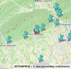 Mappa Farra Di Soligo, 31010 Farra di Soligo TV, Italia (2.50313)