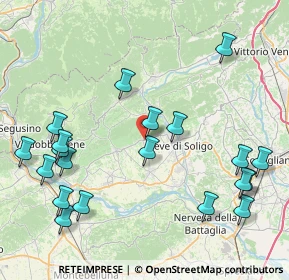Mappa Farra Di Soligo, 31010 Farra di Soligo TV, Italia (9.7865)