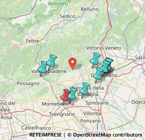 Mappa Farra Di Soligo, 31010 Farra di Soligo TV, Italia (12.71636)