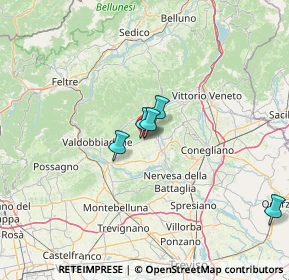 Mappa Farra Di Soligo, 31010 Farra di Soligo TV, Italia (8.936)