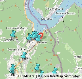 Mappa Via Garibaldi, 21050 Porto Ceresio VA, Italia (2.55455)