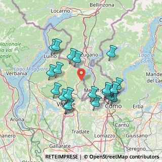 Mappa Via Garibaldi, 21050 Porto Ceresio VA, Italia (13.27)
