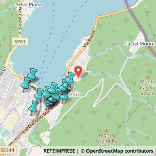 Mappa Via Garibaldi, 21050 Porto Ceresio VA, Italia (0.525)