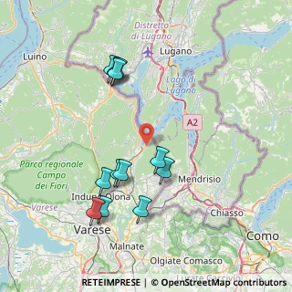Mappa Via Garibaldi, 21050 Porto Ceresio VA, Italia (7.68417)