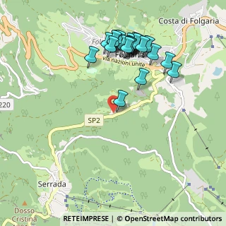 Mappa SP2, 38064 Folgaria TN, Italia (1.0375)
