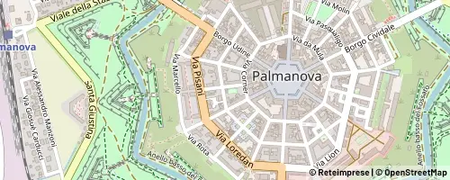 Mappa Palmanova