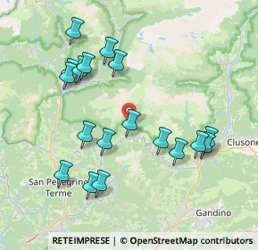 Mappa Via Colombi, 24013 Oltre il Colle BG, Italia (7.93833)