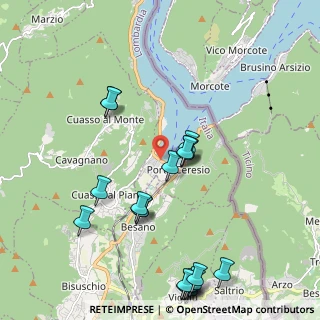 Mappa SP61, 21050 Porto Ceresio VA, Italia (2.383)