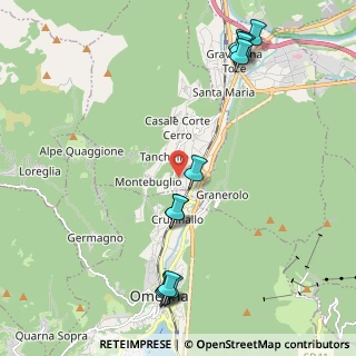 Mappa Via Pramore, 28881 Casale Corte Cerro VB, Italia (2.5475)