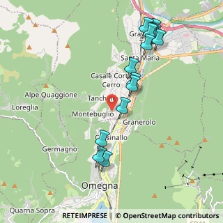 Mappa Via Pramore, 28881 Casale Corte Cerro VB, Italia (2.13571)