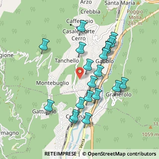 Mappa Via Pramore, 28881 Casale Corte Cerro VB, Italia (0.93)