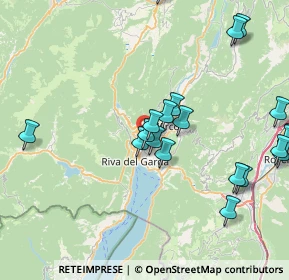 Mappa Loc. Pasina, 38066 Riva del Garda TN, Italia (8.967)