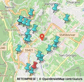 Mappa Loc. Pasina, 38066 Riva del Garda TN, Italia (1.0485)